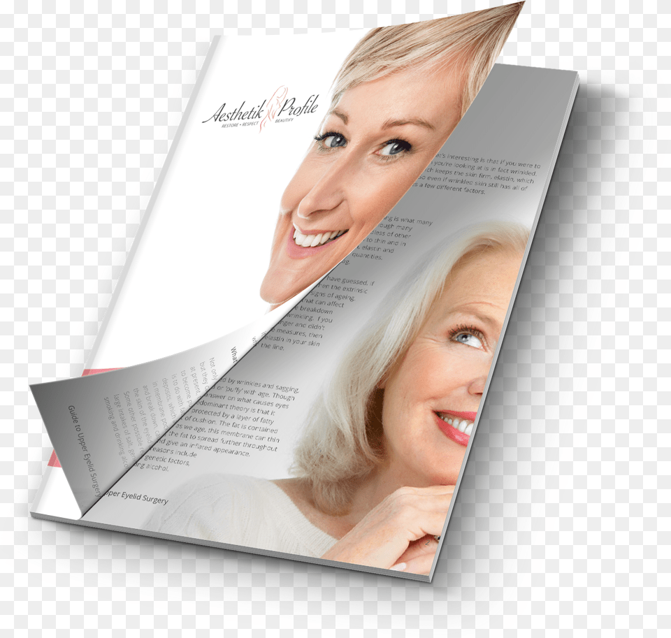 Magazine Mockup Uppereyel Blond, Adult, Person, Woman, Female Free Png