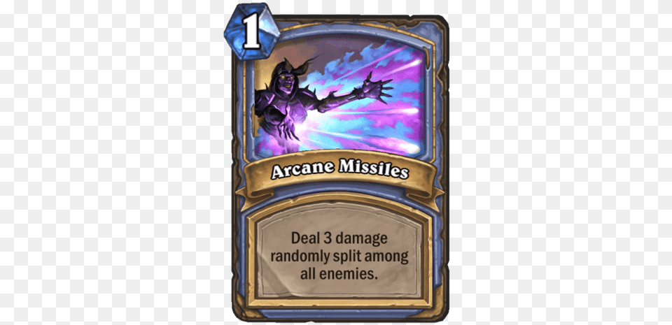 Mage Car Flashcards Arcane Missiles Hearthstone, Book, Publication, Comics, Advertisement Png