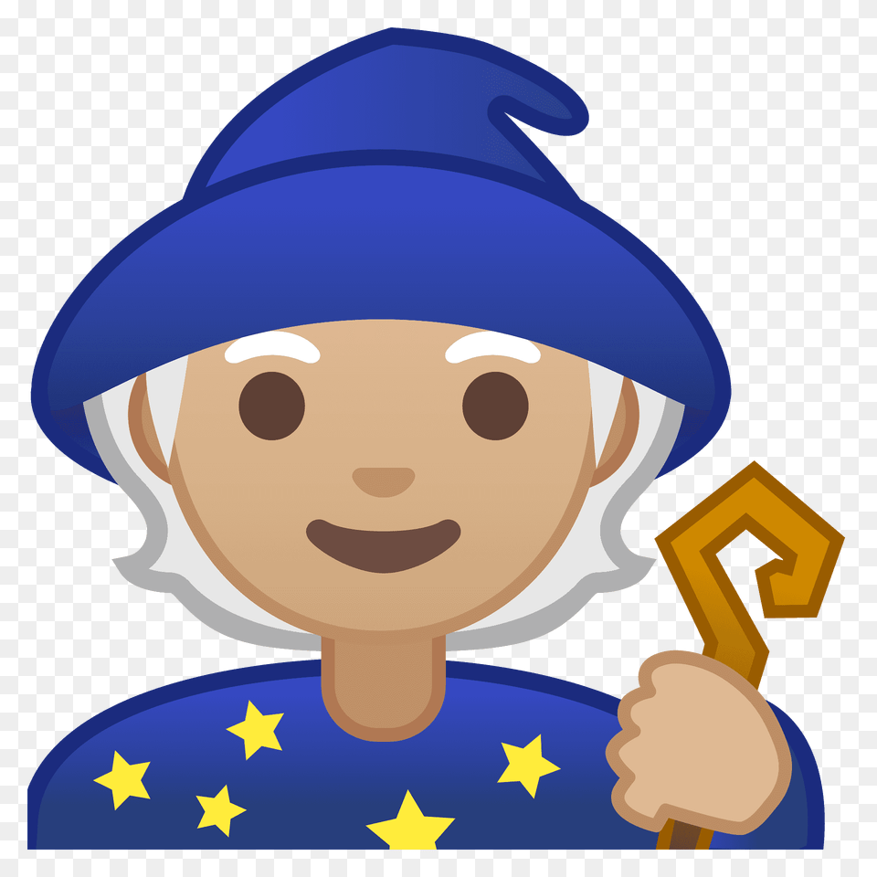 Mage Emoji Clipart, Clothing, Hat, Elf, Face Free Png Download