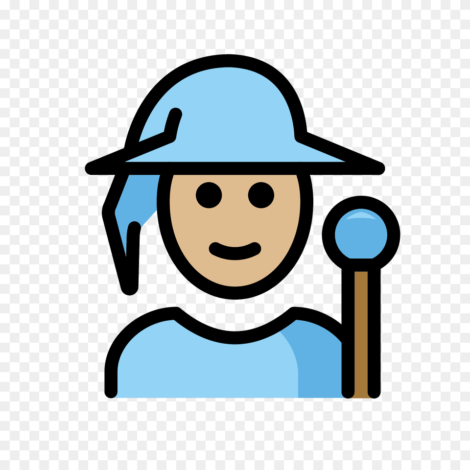 Mage Emoji Clipart, Clothing, Hardhat, Helmet, People Free Png