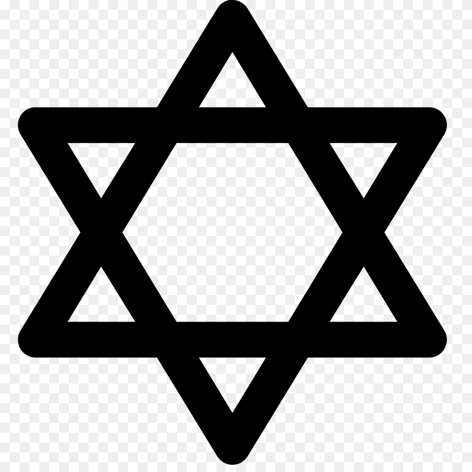 Magen David, Gray Png