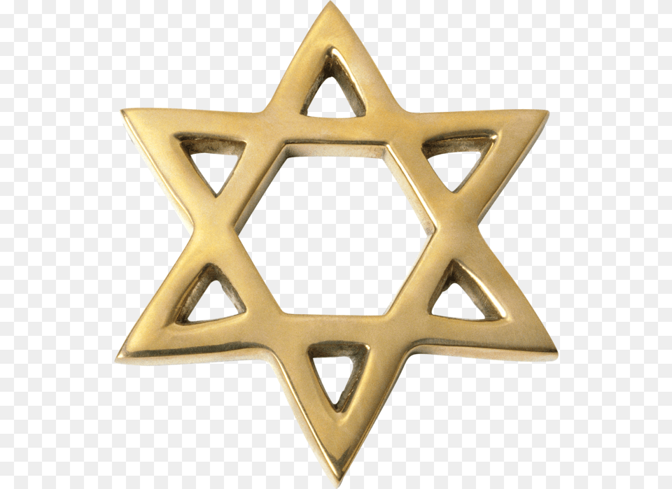 Magen David Jewish Star, Symbol, Cross, Star Symbol, Gold Png