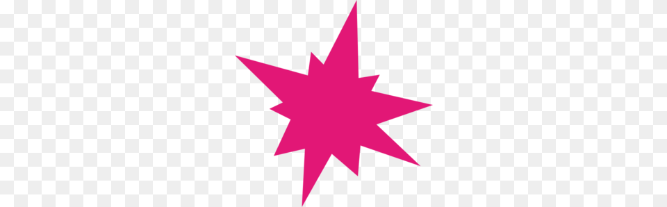 Magenta Burst Clip Art, Star Symbol, Symbol Free Transparent Png