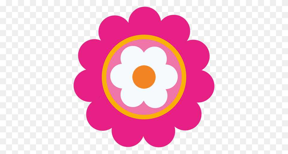 Magenta Flower Icon, Anemone, Daisy, Plant, Dahlia Free Png Download