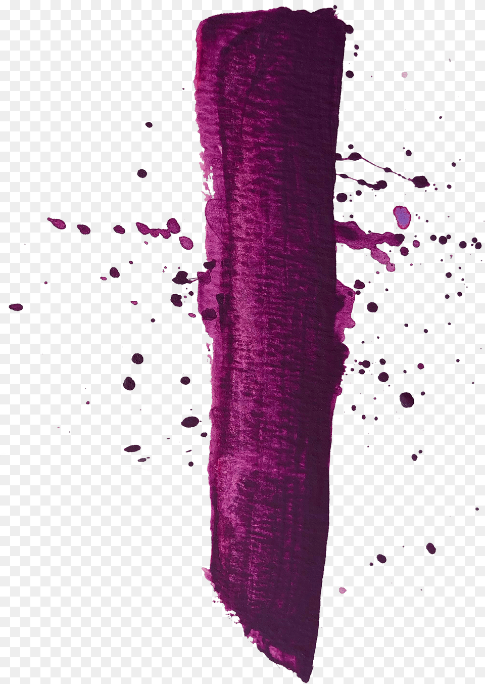 Magenta Ink Splatter Illustration, Purple, Art, Painting, Paper Free Transparent Png