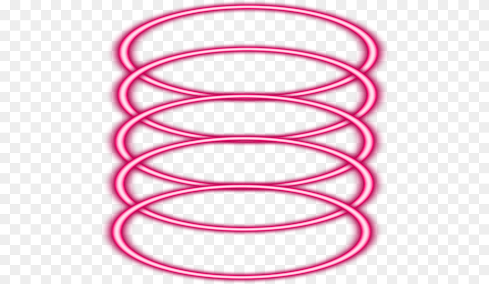 Magenta Neon Lights Cycles Feder Spring Remix Neon Spring, Coil, Light, Spiral Png Image