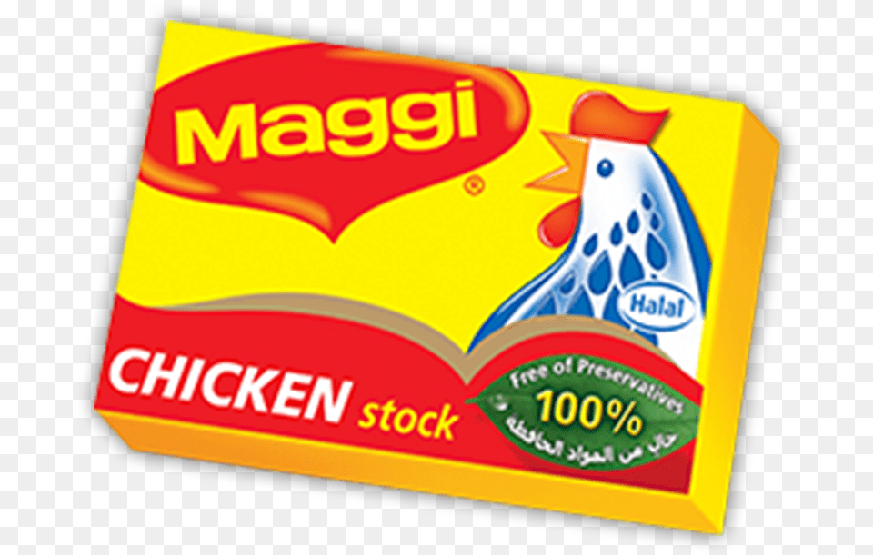 Maggi Chicken Stock Bouillon Cube Maggi Cubes, Gum, Can, Tin Free Png