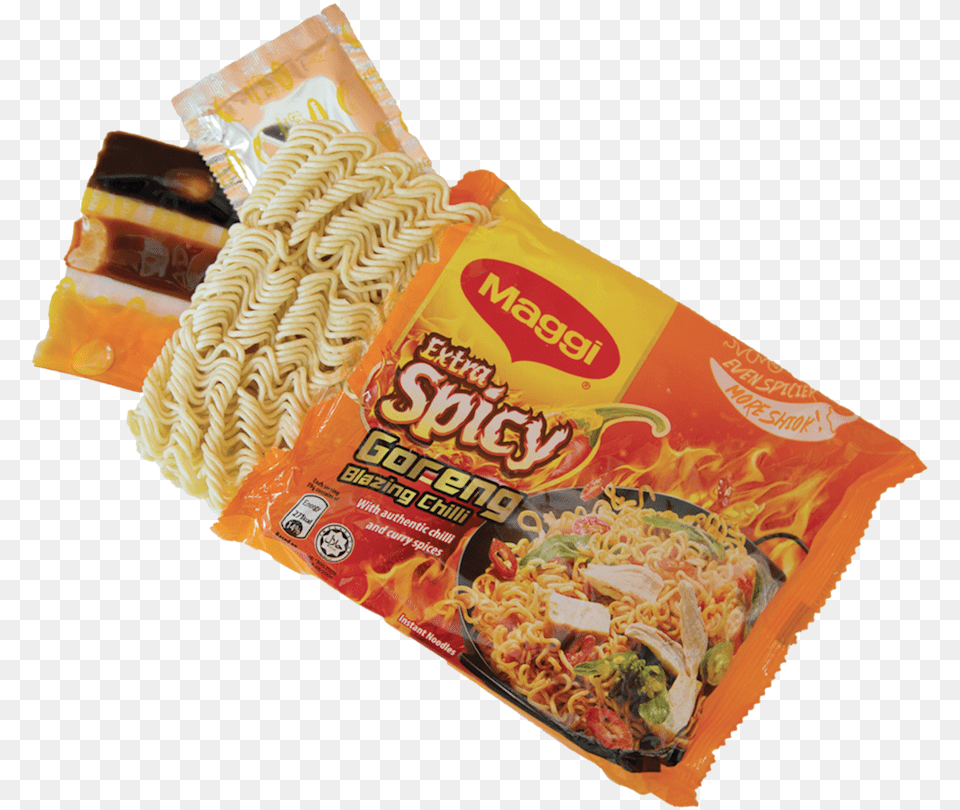 Maggi Spicy Mi Goreng, Food, Noodle, Pasta, Vermicelli Free Png Download