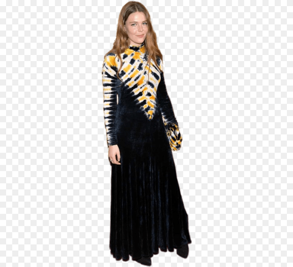 Maggie Rogers Long Dress Clip Arts Girl, Adult, Velvet, Sleeve, Person Free Png