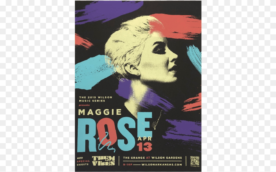 Maggie Rose Large Poster Poster, Advertisement, Book, Publication, Adult Free Png Download