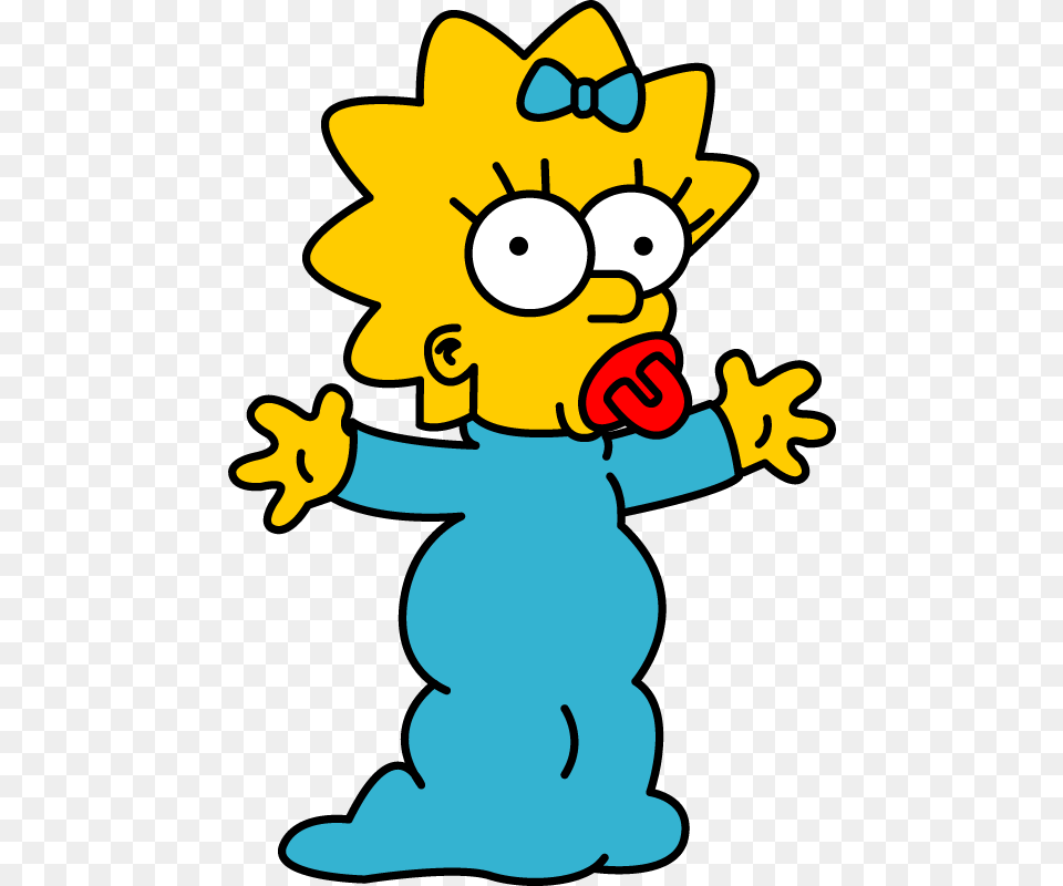 Maggie Simpson, Baby, Person Free Png