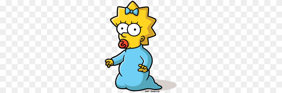 Maggie Simpson, Nature, Outdoors, Snow, Snowman Free Png