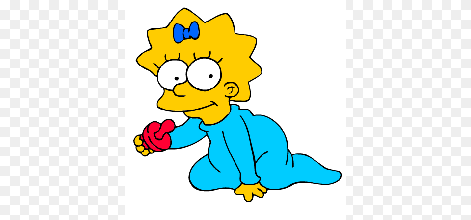 Maggie Simpson, Baby, Person, Cartoon, Face Free Transparent Png