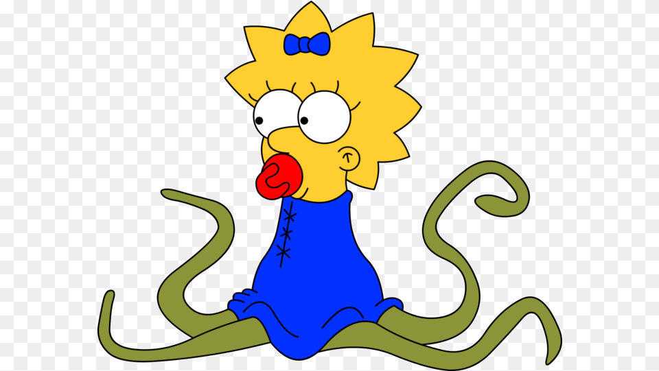 Maggie Simpson Marge Simpson Bart Simpson Lisa Simpson Maggie Treehouse Of Horror, Cartoon, Flower, Plant Free Transparent Png