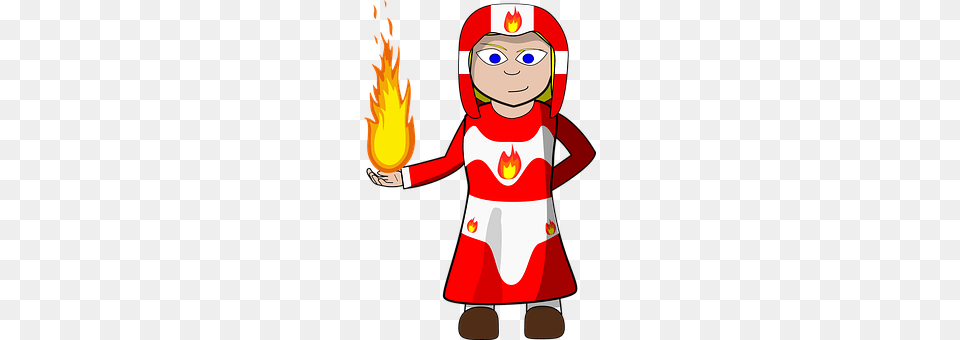 Magic Face, Head, Person, Fire Png Image