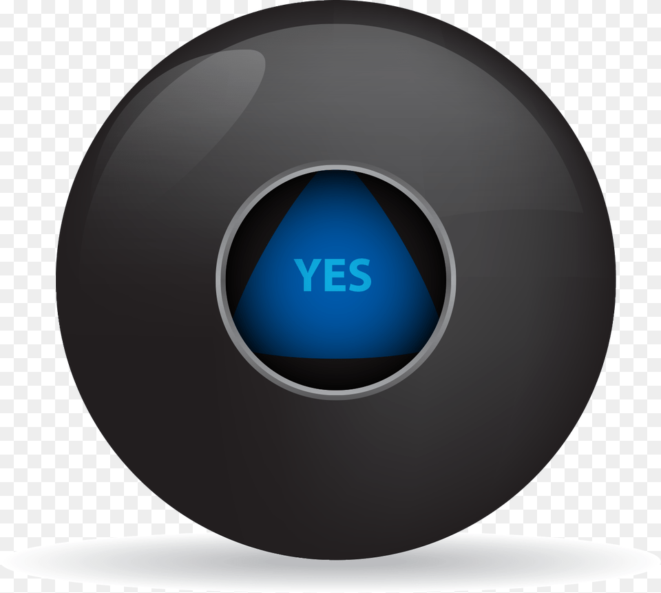 Magic 8 Ball Yes Snowboards, Sphere, Disk Free Png