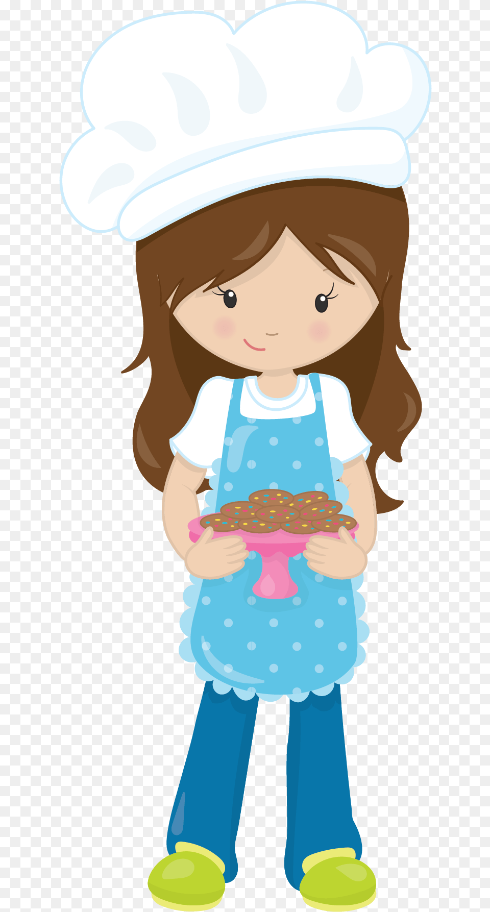 Magic Biscuit Buns The Little Puddins Blog Baker Girl, Clothing, Pants, Baby, Person Png