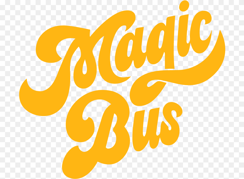 Magic Bus Calligraphy, Handwriting, Text, Animal, Dinosaur Free Png Download