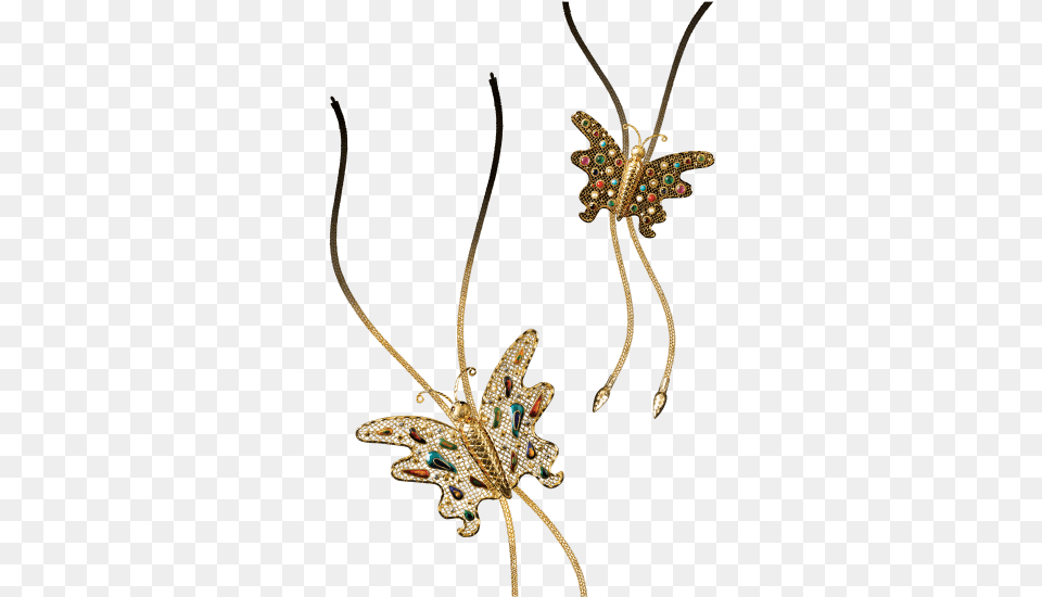 Magic Butterfly Necklace Pendant, Accessories, Jewelry, Earring, Diamond Free Png
