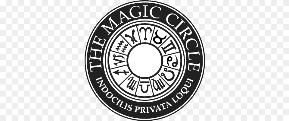 Magic Circle Logo Magic Circle Logo, Emblem, Symbol, Disk Png