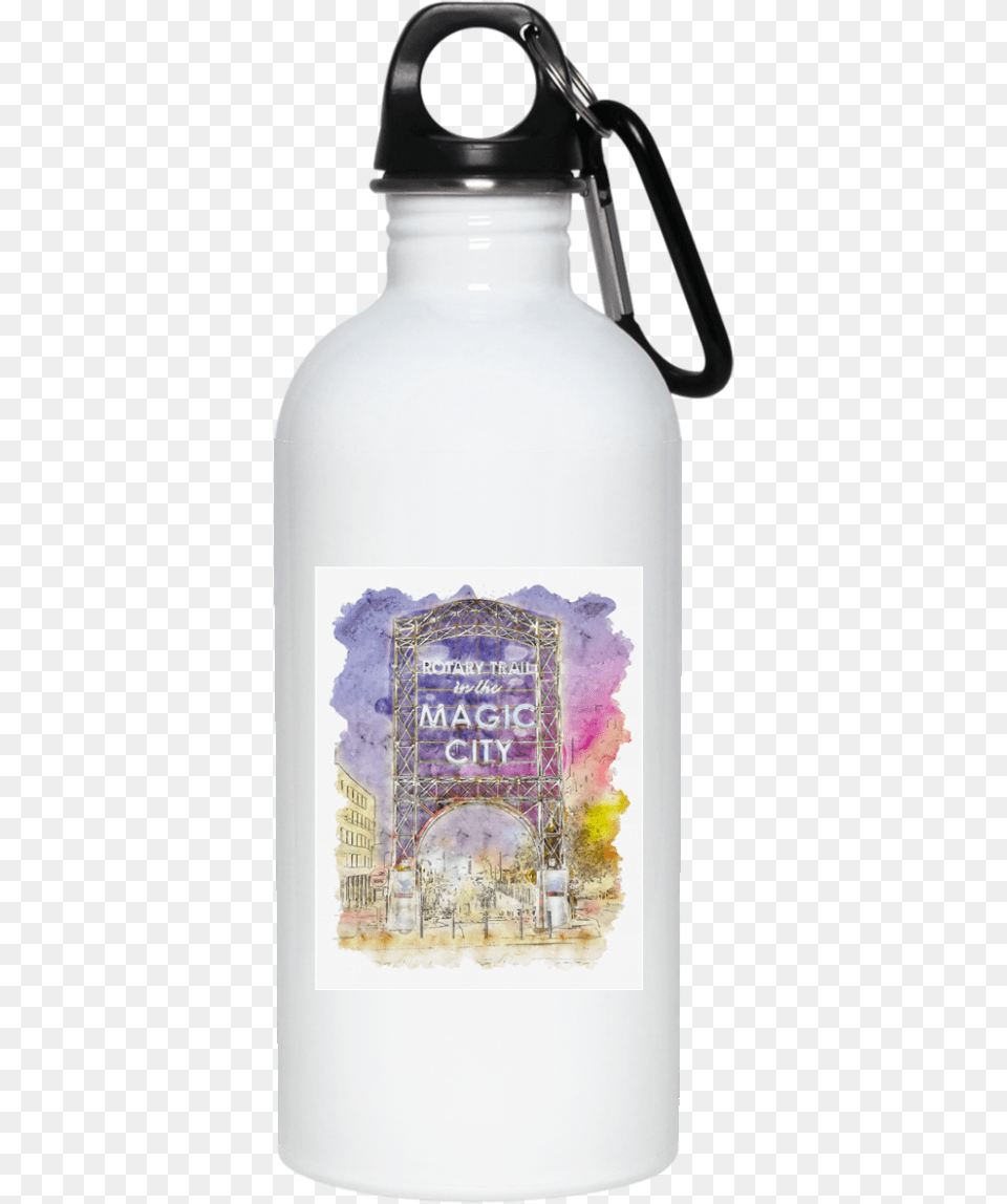 Magic City Watercolor 20 Oz Fortnite I Phon 6 Case, Bottle, Water Bottle, Shaker, Jug Png