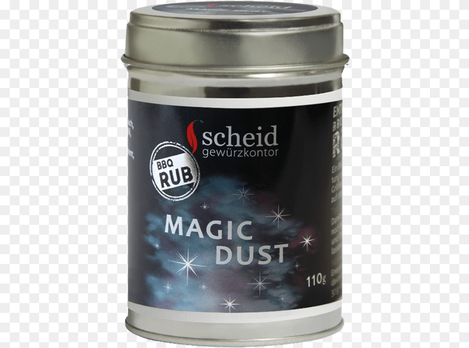 Magic Dust Barbecue, Can, Tin Free Transparent Png