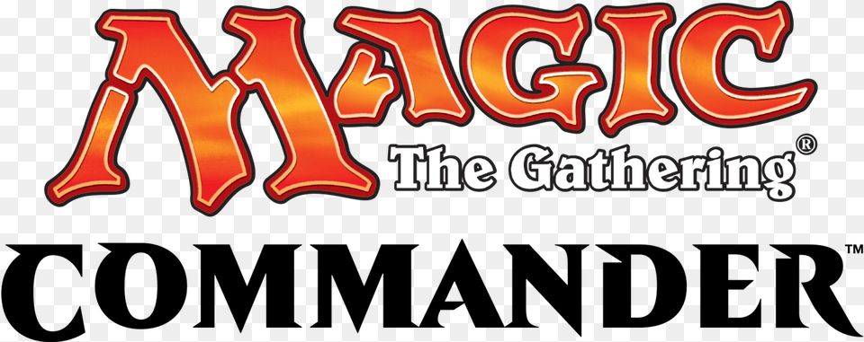 Magic Gathering Commander Logo, Text, Dynamite, Weapon Free Png Download