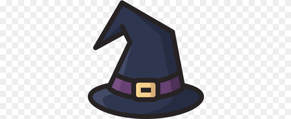 Magic Halloween Horror Scary Hat Witch Icon Icon, Clothing, People, Person Png Image