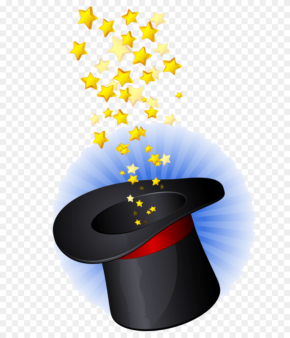 Magic Hat, Clothing, Magician, Performer, Person Png Image
