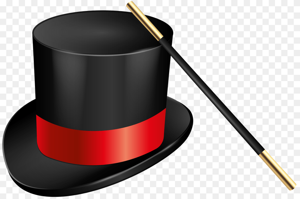 Magic Hat And Magic Wand Clip Art Gallery, Clothing, Magician, Performer, Person Free Transparent Png