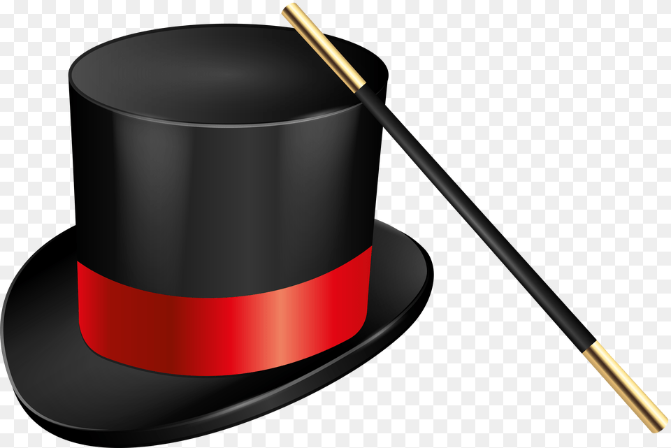Magic Hat Magician Hat Background, Clothing, Performer, Person, Baton Free Transparent Png