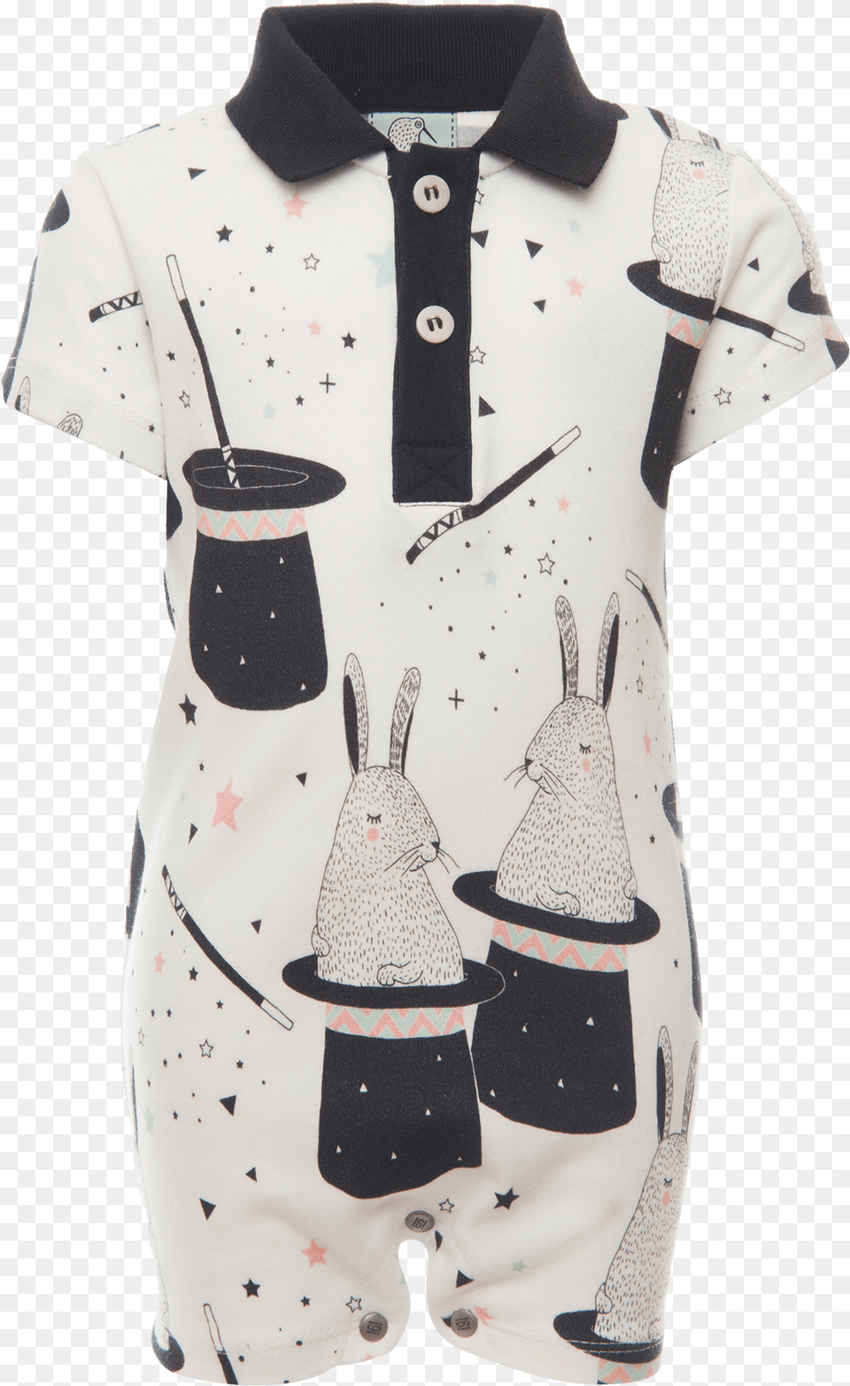 Magic Hat Short Romper Polka Dot, Clothing, Shirt, Person Free Transparent Png