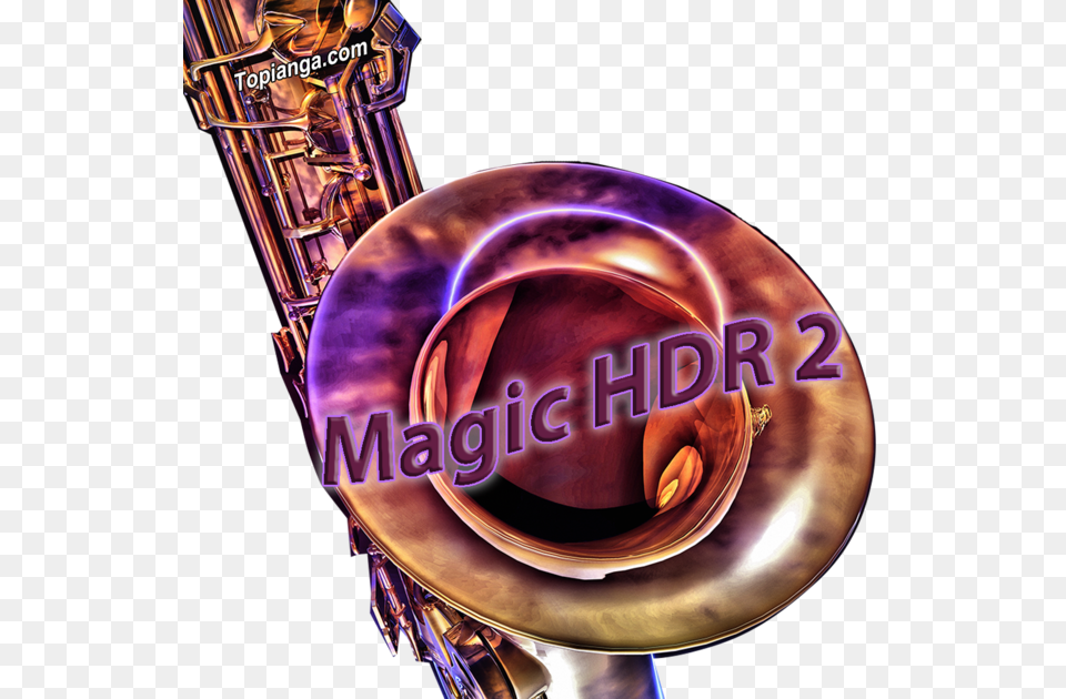 Magic Hdr Baritone Saxophone, Musical Instrument, Brass Section, Horn Free Png