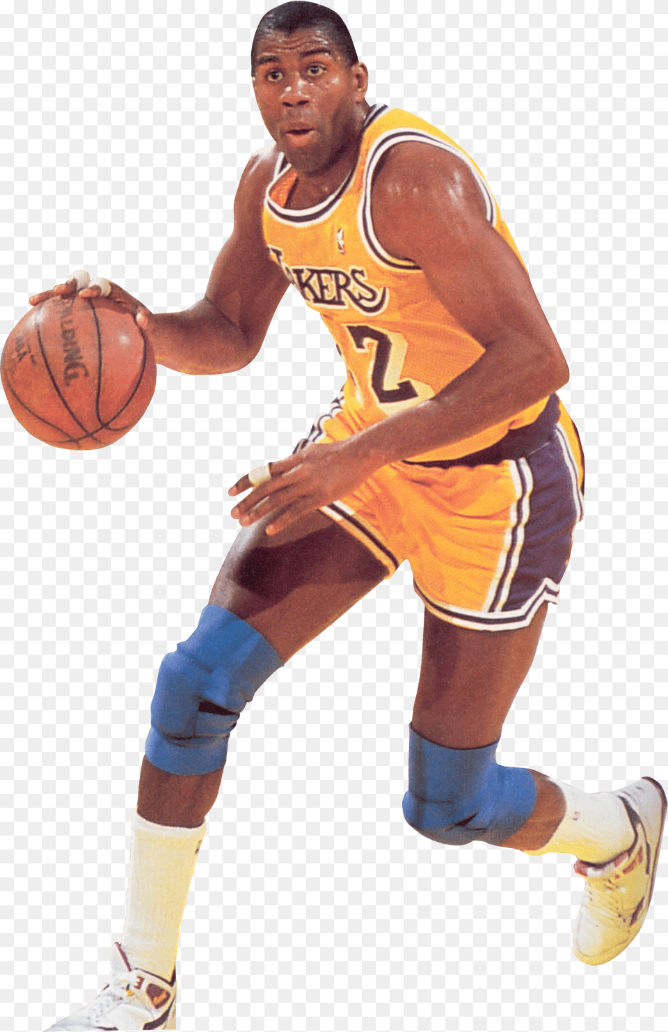 Magic Johnson Lakers Transparent, Adult, Person, Man, Male Png Image