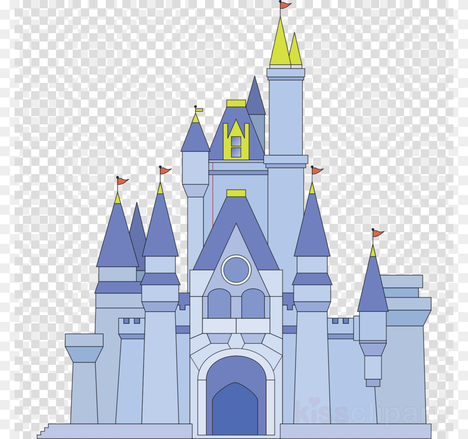 Magic Kingdom Castle Clipart, Architecture, Building, Spire, Tower Free Png Download