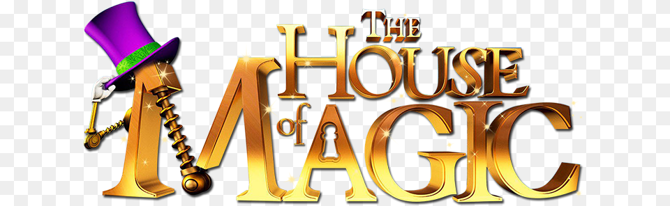 Magic Logo Royalty House Of Magic, Clothing, Hat, Text Free Png