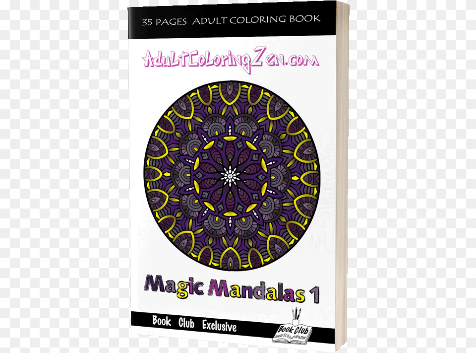 Magic Mandalas, Purple, Poster, Advertisement, Pattern Png Image