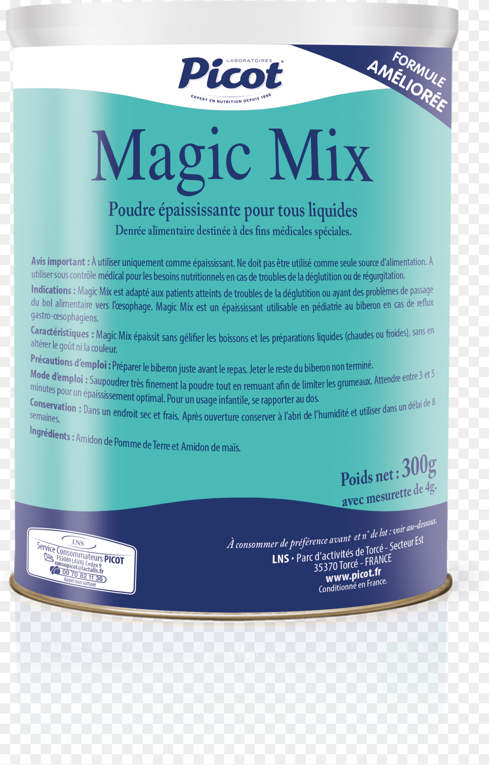 Magic Mix Picot, Advertisement, Poster, Can, Tin Png Image