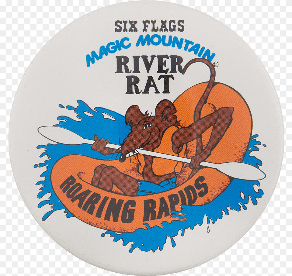 Magic Mountain River Rat Circle, Logo, Person Png