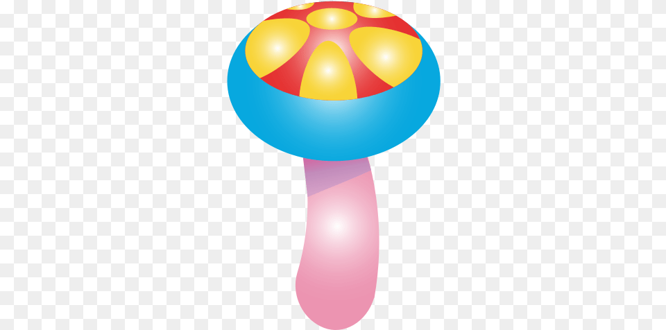 Magic Mushroom Mushroom, Rattle, Toy Free Png