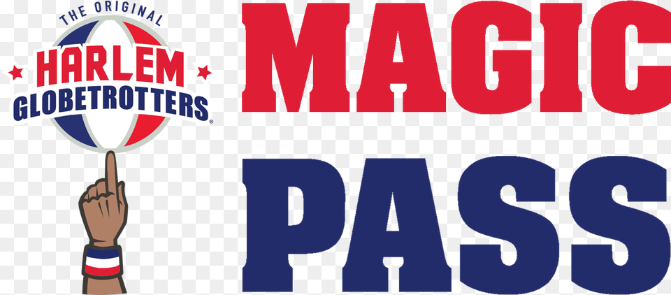 Magic Pass 2017 Original Harlem Globetrotters Logo, People, Person, Text, Balloon Png