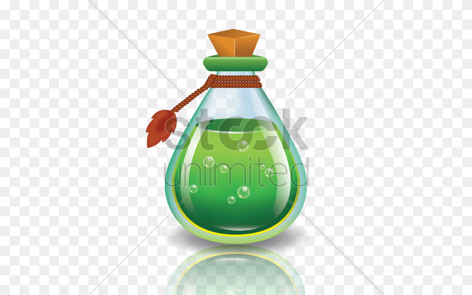 Magic Potion Vector Image, Bottle, Green, Jar, Herbal Free Transparent Png