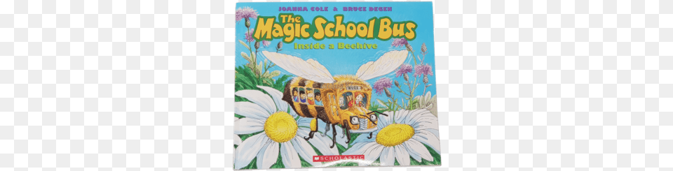 Magic School Bus Inside A Beehive Book, Animal, Bee, Plant, Invertebrate Free Png