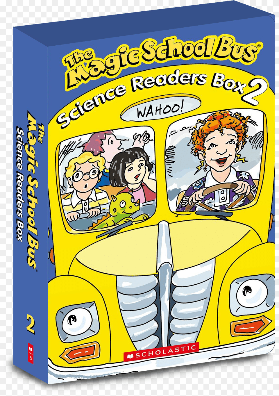 Magic School Bus Science Readers Box, Book, Comics, Publication, Baby Png Image