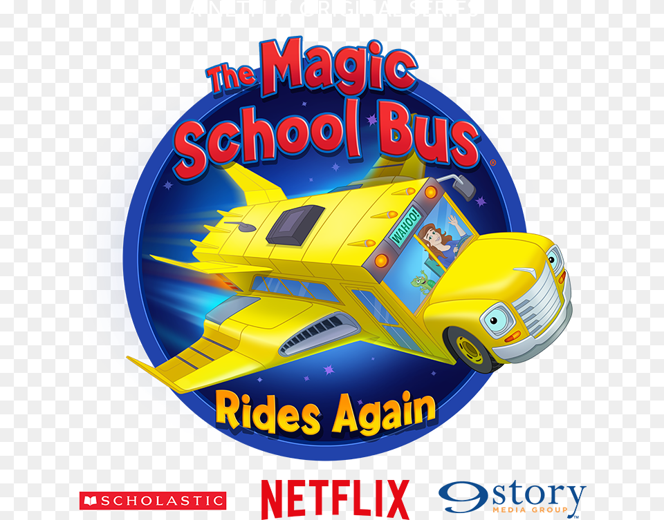 Magic School Bus Title, Wheel, Machine, Device, Tool Free Transparent Png