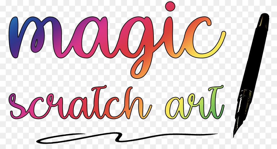 Magic Scratch Art Diy Scratch Art Stress Relief For Adults, Text Png
