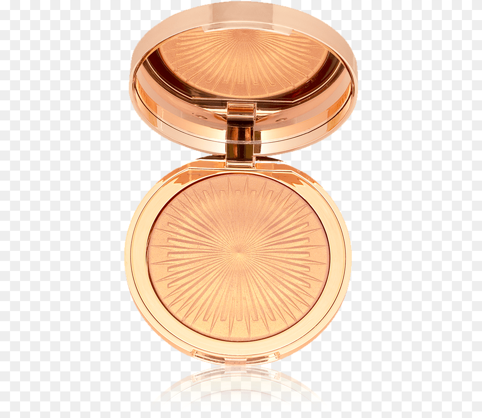 Magic Star Highlighter Powder Compact Charlotte Tilbury Magic Star Highlighter, Face, Head, Person, Cosmetics Free Png