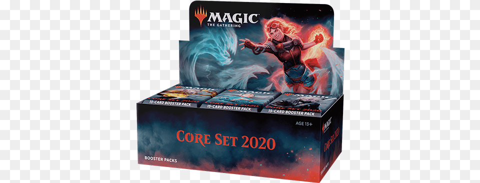 Magic The Gathering Core Set 2020 Booster Box Mtg Core Set 2020, Book, Publication, Person, Comics Free Png