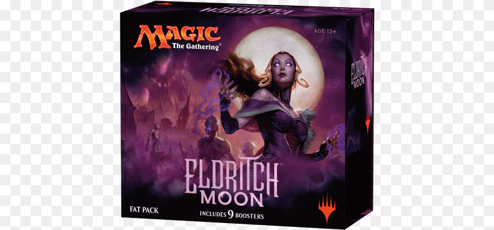 Magic The Gathering Fat Pack Eldritch Moon, Book, Publication, Adult, Female Png