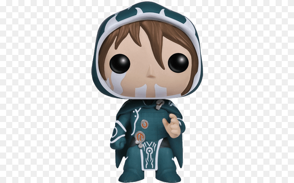 Magic The Gathering Jace Beleren Pop Figure Pop Jace Beleren, Toy, Doll, Person, Baby Png